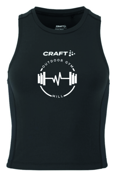 Outdoor Gym Crop Singlet dames